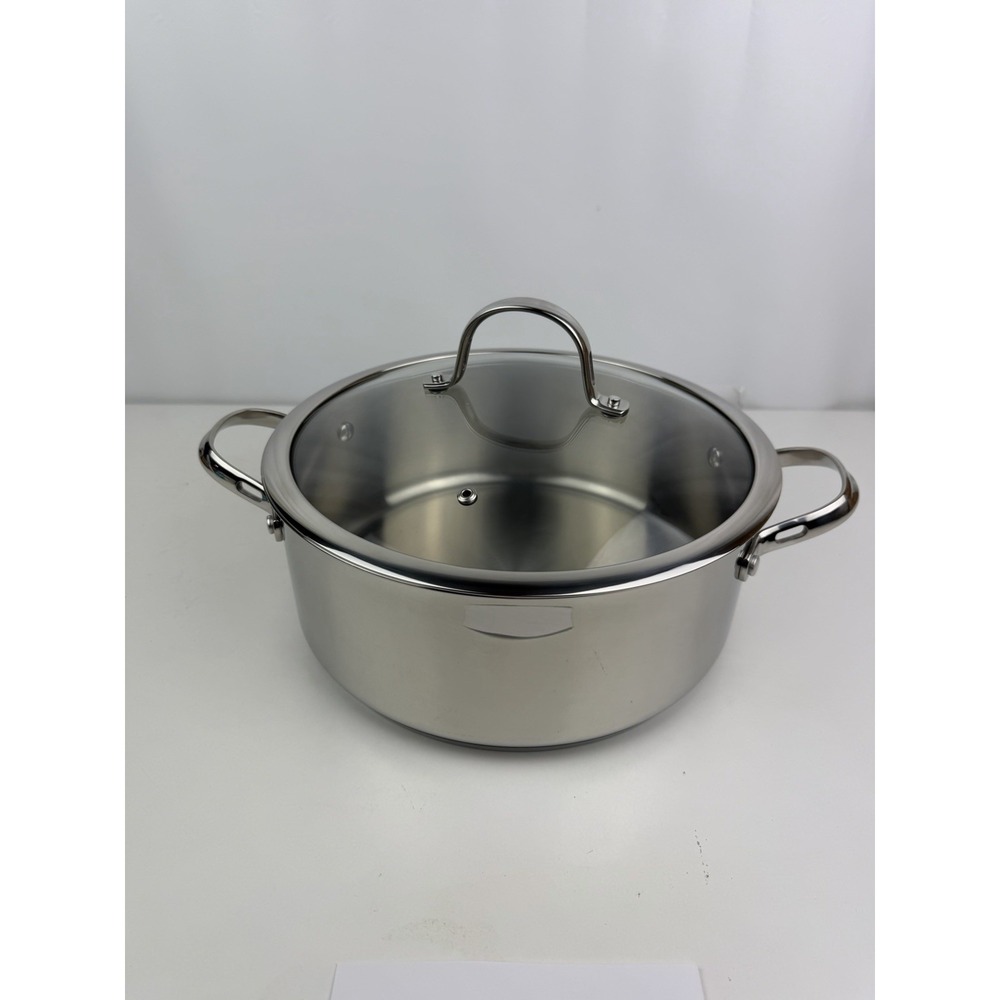 Cooks Standard 7-Quart Stainless Steel Stockpot Dutch Oven New